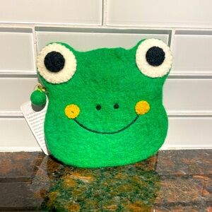 Frog Zipper Coin Purse